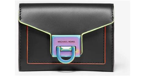 manhattan michael kors wallet|michael kors manhattan contrast wallet.